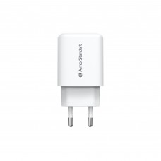 Сетевое зарядное устройство ArmorStandart AR-T202WEU PD 20W GaN 3A 1USB 1Type-C White (ARM89531)