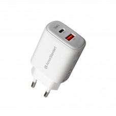 Сетевое зарядное устройство ArmorStandart AR-T252WEU PD 25W GaN 3A 1USB 1Type-C White (ARM89532)