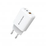 Сетевое зарядное устройство ArmorStandart AR-T252WEU PD 25W GaN 3A 1USB 1Type-C White (ARM89532)