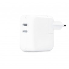 Зарядное устройство Original 35W Dual USB-C Port Power Adapter (MNWP3ZM/A) (HC) (ARM63455) Зарядное устройство Original 35W Dual USB-C Port Power Adapter (MNWP3ZM/A) (HC) (ARM63455)