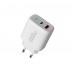 Сетевое зарядное устройство ArmorStandart Poweraze 45W GaN Type-C + USB-A White (ARM90431)