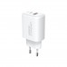 Сетевое зарядное устройство ArmorStandart Poweraze 45W GaN Type-C + USB-A White (ARM90431)