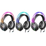 Наушники гарнитура игровая Defender Flame RGB кабель 2 м Black Наушники гарнитура игровая Defender Flame RGB кабель 2 м Black