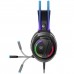 Наушники гарнитура игровая Defender Flame RGB кабель 2 м Black