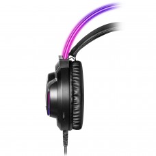 Наушники гарнитура игровая Defender Flame RGB кабель 2 м Black