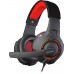 Ігрова гарнітура Defender Warhead G-450 USB, підсвітка, чорно-червона