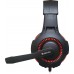 Ігрова гарнітура Defender Warhead G-450 USB, підсвітка, чорно-червона
