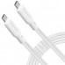 Кабель Spigen Type-C-Type-C 1.5м White (000CA25703)