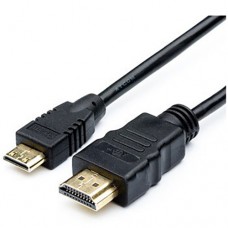 Кабель Atcom HDMI-miniHDMI V 1.4 (M/M) 1m Black (11501) пакет