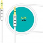 Кабель Audio Piko CB-AW11 3.5мм-3.5мм (M/M) 1m White (1283126489167)