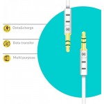 Кабель Audio Piko CB-AW11 3.5мм-3.5мм (M/M) 1m White (1283126489167)