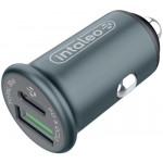 Автомобильное зарядное устройство Intaleo CCGQPD238 1USB 1Type-C 3A Grey (1283126509971)