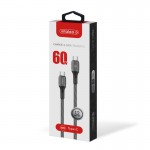 Кабель Intaleo CBGPD60WTT1 USB-Type-C Type-C 1.2m Grey (1283126518096)