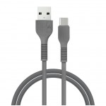 Кабель ACCLAB AL-CBCOLOR-T1BK USB-Type-C 1.2m Black (1283126518232)