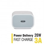 Сетевое зарядное устройство Piko TC-PD201 1Type-C PD 20W 3A White (1283126521447)