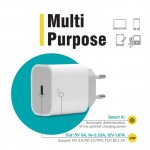 Сетевое зарядное устройство Piko TC-PD201 1Type-C PD 20W 3A White (1283126521447)