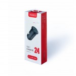Автомобильное зарядное устройство Intaleo CCG482 2USB 4.8A Grey (1283126521553)
