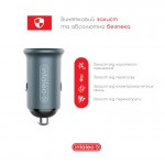 Автомобильное зарядное устройство Intaleo CCG482 2USB 4.8A Grey (1283126521553)