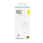 Автомобильное зарядное устройство Piko CC-312 2USB 3.1A White + кабель Type-C (1283126538803)