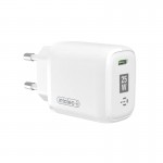 Сетевое зарядное устройство Intaleo TCGQPD125 1Type-C PD 25W 3A White (1283126538827)