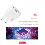 Сетевое зарядное устройство Intaleo TCGQPD125 1Type-C PD 25W 3A White (1283126538827)