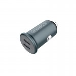 Автомобильное зарядное устройство Intaleo CCGQPD250 2USB 3A Grey (1283126559518)