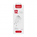 Сетевое зарядное устройство Intaleo TCG242 2USB 2.4A White (1283126578281)