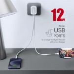 Сетевое зарядное устройство Intaleo TCG242 2USB 2.4A White (1283126578281)