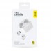 Наушники гарнитура вкладыши Bluetooth Piko TWS-MiniJack White (1283126583407)