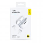 Наушники гарнитура вкладыши Bluetooth Piko TWS-MiniJoy White (1283126583421)