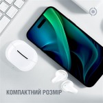 Наушники гарнитура вкладыши Bluetooth Piko TWS-MiniJoy White (1283126583421)