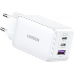 Сетевое зарядное устройство Ugreen CD244 GaN II 1USB 2Type-C PD 66W 4.5A White (15334)