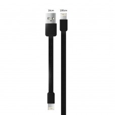 Кабель WK WDC-009 M&S 2в1 USB-Lightning-microUSB 2.1A 1m Black (2000700004696)