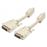 Кабель DVI-D-DVI-D (M/M) Dual link 24+1 4.5m White (2000984968547)