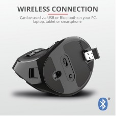 Мышь Wireless Trust Voxx Rechargeable Ergonomic Black (23731)