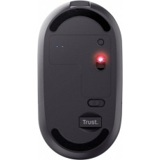 Мышь Wireless Trust Puck Rechargeable Black (24059)