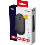 Мышь Wireless Trust Puck Rechargeable Black (24059)