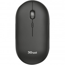 Мышь Wireless Trust Puck Rechargeable Black (24059)