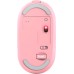 Мышь Wireless Trust Puck Rechargeable Ultra-Thin BT WL Silent Pink (24125)
