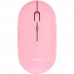 Мышь Wireless Trust Puck Rechargeable Ultra-Thin BT WL Silent Pink (24125)