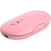 Мышь Wireless Trust Puck Rechargeable Ultra-Thin BT WL Silent Pink (24125)