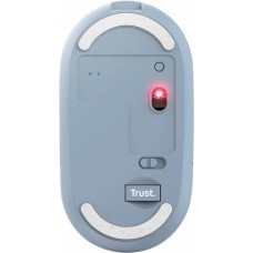 Мышь Wireless Trust Puck Rechargeable Blue (24126)