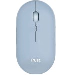 Мышь Wireless Trust Puck Rechargeable Blue (24126)