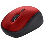 Мышь Wireless Trust Yvi+ Silent Eco Red (24550)