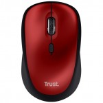 Мышь Wireless Trust Yvi+ Silent Eco Red (24550)