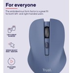 Мышь Wireless Trust Mydo Silent Blue (25041)