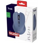 Мышь Wireless Trust Mydo Silent Blue (25041)