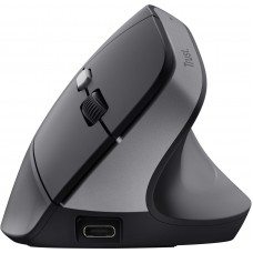 Мышь Wireless Trust Bayo II Ergonomic Black (25145)