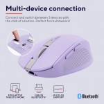 Мышь Wireless Trust Ozaa Compact Multi-Device Purple (25384)