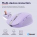 Мышь Wireless Trust Ozaa Compact Multi-Device Purple (25384)